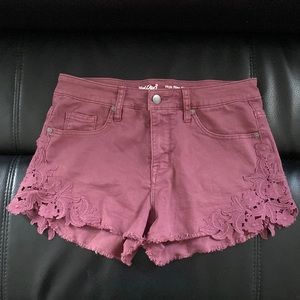 Massimo denim women high rise short